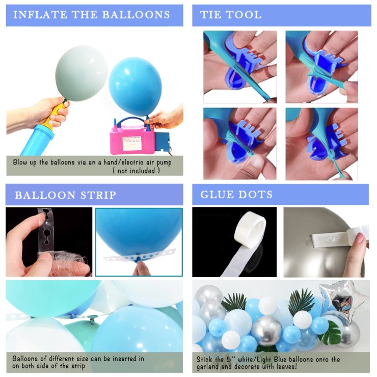 Welcome Baby Its a Boy Banner Plates Cup Napkin