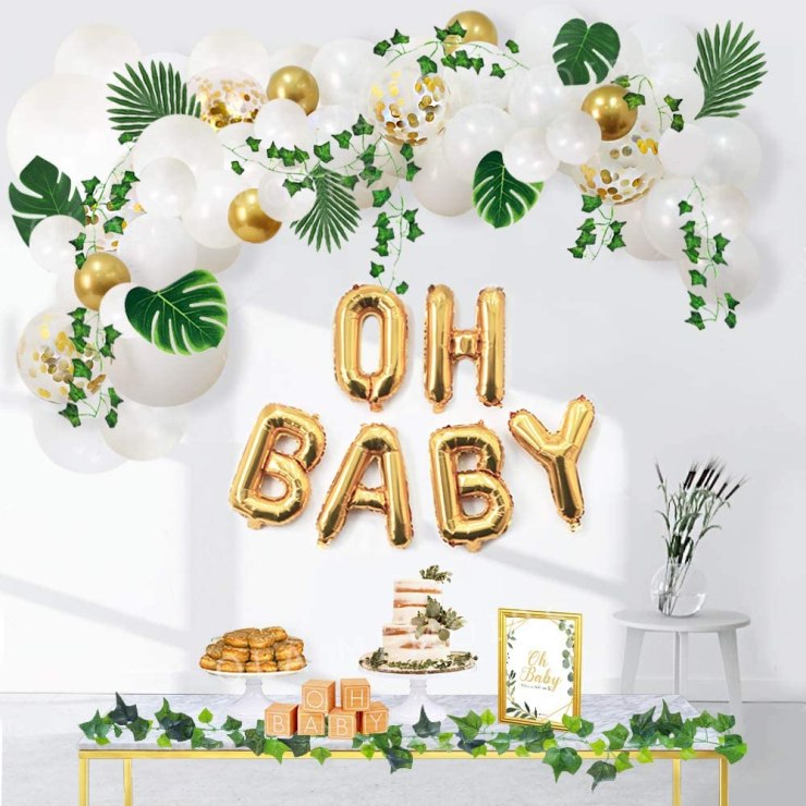 Amazon Greenery Baby Shower Decorations