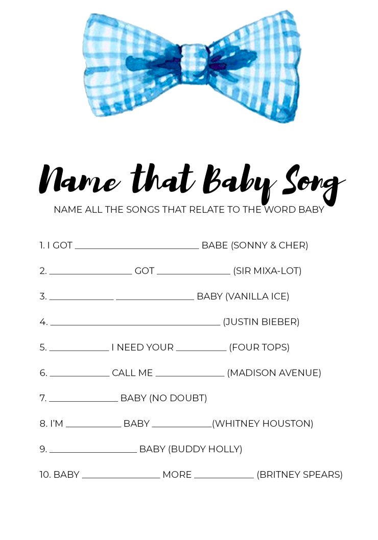 NAME THAT BABY SONG boy